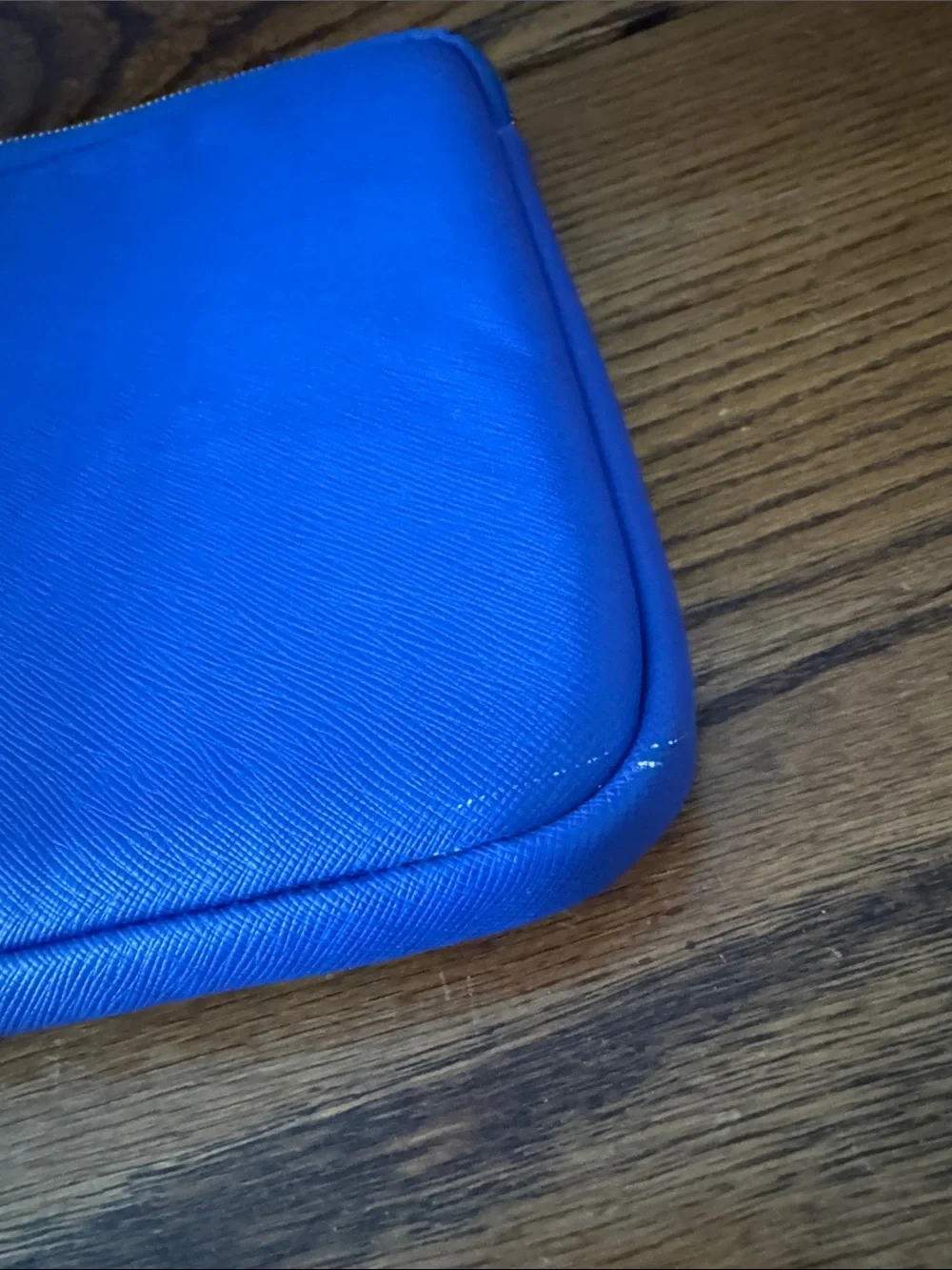 Kate Spade New York Cobalt Blue Saffiano Laptop Sleeve Case 13” 14”